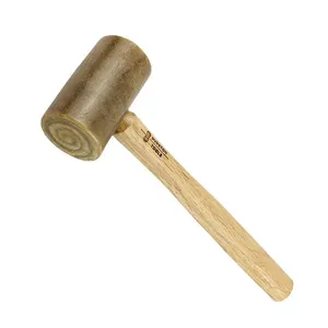 Durston专业钣金成型锤木柄珠宝Rowhider槌，带内铅