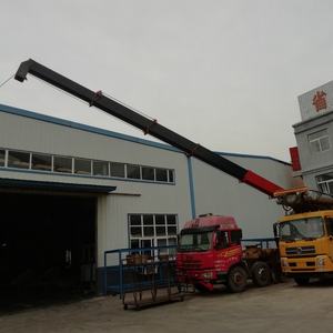 מנוף טלסקופי 8 טון 10 טון 20 טון הידראולי המותקן על משאית עם זרוע מתקפלת למכירה חמה - Product Image 3