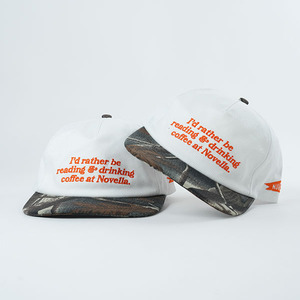 Gorra de 5 Paneles Sin Estructura de Alta Calidad del Fabricante, Logotipo Personalizado, Camuflaje, Perfil Bajo, Visera Ligeramente Curvada, Cierre a Presión, Unisex - Product Image 1