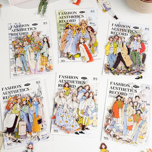 Paquete de 20 Pegatinas Estilo Colección Estética Pegatinas Decorativas para Planificador con Temática de Personajes - Product Image 1