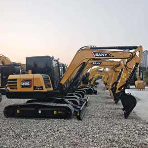 Excavatrice SANY SY60 de haute qualité, en état quasi neuf, prix compétitif, d'occasion, poids en ordre de marche de 6 tonnes - Product Image 4