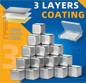 초강력 네오디뮴 마그네틱 큐브 블록 자석 사무실 자석 스퀘어 큐브