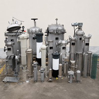 Boîtier de filtre à sac unique en acier inoxydable 304 avec raccord à bride pour la filtration industrielle des liquides