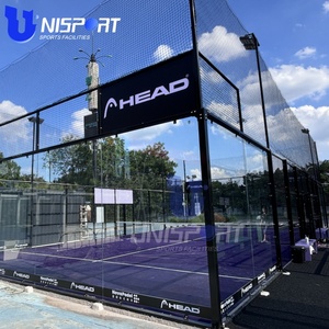 UNISPORT Campo da <span class=keywords><strong>Padel</strong></span> Professionale per Esterni, Erba Sintetica Multifunzione per Sport, Fabbrica <span class=keywords><strong>Mondiale</strong></span> di Campi da <span class=keywords><strong>Padel</strong></span> - Product Image 6