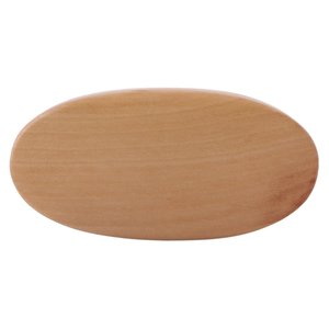 Brosse à cheveux ondulés en poils de sanglier doux, courbée à 360°, avec logo personnalisé, en bois de bambou, brosse à barbe en poils végétaliens, petite brosse à raser pour hommes - Product Image 3