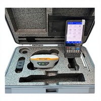 Penerima Laser RTK GNSS V600L Dengan Kamera Ganda, Peralatan Survei Lapangan Visual Laser Stakeout