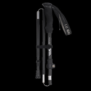 Bâtons de randonnée pliables en alliage d'aluminium 33-115cm 36-135cm, équipement de trekking, vente en gros transfrontalière - Product Image 1
