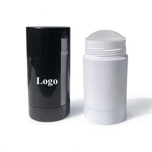 Tube Contenant Personnalisé avec Logo Imprimé, Tube à Billes Transparent pour Déodorant, Plastique PP PET Écologique, Couleurs Assorties, 30g 50g 75g Vide - Product Image 1