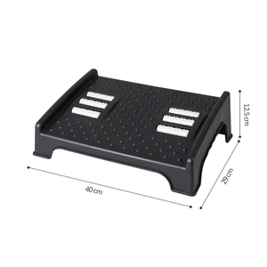 Pouf de massage des pieds pliable Little <span class=keywords><strong>Miracle</strong></span> à capacité de poids élevée avec masseurs à double rangée pour bureau à domicile et salon - Product Image 2