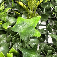 Mur végétal artificiel DIY 50*50cm, faible entretien, verdure verticale, panneau de plantes artificielles, fougère, pour mur vivant, centre commercial, bâtiment