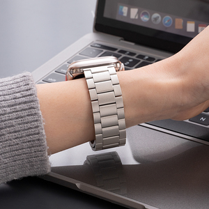 Correas de Lujo con Dijes para <span class=keywords><strong>Apple</strong></span> <span class=keywords><strong>Watch</strong></span> 38/40/41mm, Pulsera de Repuesto para Smartwatch IWatch 42 44 45 49 mm - Product Image 2