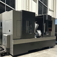 Nouvelle machine à tourner CNC à lit incliné automatique TCK550 avec 6 outils et système de commande Fanuc