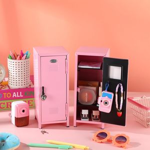 Armadietti Mini per Camera da Letto, <span class=keywords><strong>Armadietto</strong></span> in Miniatura da 10,8 Pollici per Giocattoli, Piccolo <span class=keywords><strong>Armadietto</strong></span> con 2 Chiavi - Product Image 3
