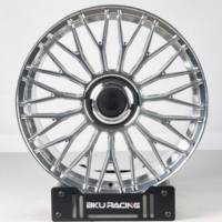 Jantes forgées Bku 23 24 pouces 5x120, jantes en alliage léger personnalisées de luxe pour Rolls Royce Spectre Dawn Ghost Phantom Wraith