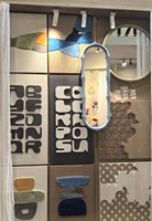 Seni Dinding Vas Art Deco untuk Hari Jadi (26A-1090) - Bahan MDF Dekorasi Ruang Tamu