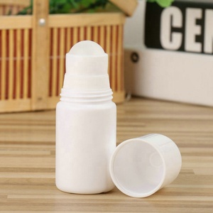 30ml 50ml Empty Plastic White Roll On Deodorant Bottle