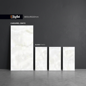 Azulejos de porcelana cerámica pulida y esmaltada Onyx con vetas blancas de 800x1600 mm, superficie de onyx lujosa para paredes y pisos - Product Image 5