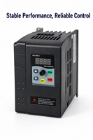 Convertisseur de fréquence 1,5 kW 380 V pour refroidisseurs évaporatifs, contrôle automatique de la température à pression négative, monophasé triphasé