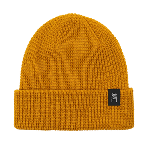 Bonnet en tricot d'hiver personnalisé 100% acrylique avec patch brodé 3D, étiquette tissée, tissu courant pour la plage, les voyages, les affaires, unisexe - Product Image 1