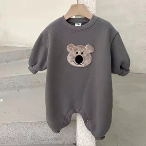 Disponibile vestiti <span class=keywords><strong>per</strong></span> <span class=keywords><strong>neonati</strong></span> svegli boutique In <span class=keywords><strong>maglia</strong></span> morbida ragazzi e ragazze tessuto di cotone maniche lunghe con pagliaccetto <span class=keywords><strong>per</strong></span> bambini tinta unita - Product Image 2