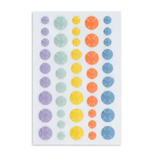 Finish Enamel Dots Jewels Gem Rhinestone Essentials Pearl Stickers Self Adhesive For Crafts DIY Scrapbooking Supplies