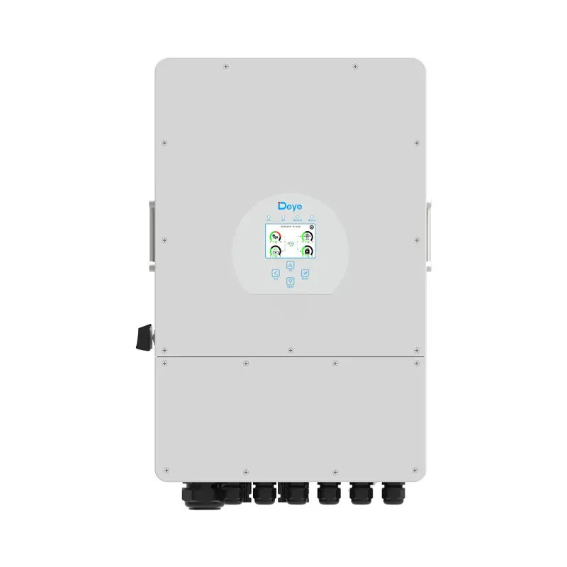 Deye-inversor solar híbrido de 3 fases, SUN-8K-SG04LP1-EU, 8kw, 10kw, 12kw, 48v, wifi