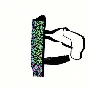 Bolsa de Tela Reflectante Ecológica para Abanico de Kung Fu de 13 Pulgadas, Bolsa Decorativa para Leggings, Bolsa para Abanico de Tai Chi de 33 cm - Product Image 3