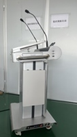 Pupitre numérique éducatif intelligent avec écran tactile LCD 23,8''+32'' et microphone pour les écoles, les lieux publics et les grands hôtels en Europe