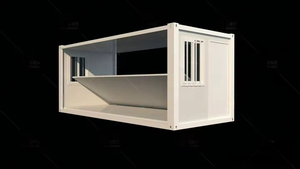 Casa Contenedor Modular Prefabricada Portátil Personalizada de Madera y Acero para Hotel, Villa, Dormitorio, Expandible, Plegable en Z, para Sitio de Construcción - Product Image 4