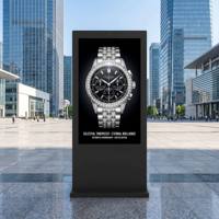Kiosco con Pantalla Táctil para Exteriores de Bajo Consumo Energético AIYOS, Certificado ErP, CMS en la Nube, Reproductor Multimedia DOOH