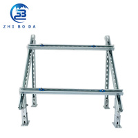 Système de fixation de panneaux solaires pour toit plat, rails de montage solaire, pinces de fixation, supports de montage de panneaux solaires pour la maison, fabriqué en Chine