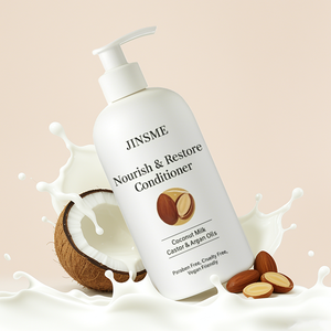 Custom Nourishing Hair <b>Conditioner</b> OEM ODM 330ml Argan Oil Coconut Oil Moisturizing Repair <b>Color</b> Safe - Product Image 5