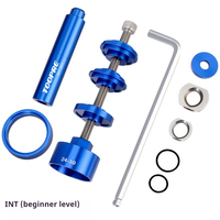 TOOPRE Kit d'outils pour pédalier de vélo Installation et retrait de roulement Extraction de presse pour BB86 PF30/92/386 Outils de réparation d'atelier