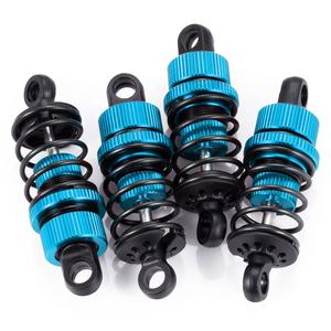 4Pcs 50mm/52mm Amortisseurs à <span class=keywords><strong>huile</strong></span> en alliage d'aluminium pour Tamiya M03 M04 M05 M06 1/10 <span class=keywords><strong>RC</strong></span> Drift Car Upgrade Parts - Product Image 6