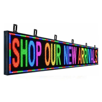 Écran d'affichage mobile programmable couleur intégrale Mini LED 35*99 Plus, haute luminosité, étanche IP65, HDR 1000, résistant à la lumière du soleil