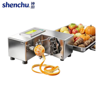 Commerciële Automatische Fruit Schilmachine Elektrische Sinaasappel Appel Citroen Schiller Hoge Snelheid 150W 1-Jaar Garantie Fruit Schil Verwijderaar