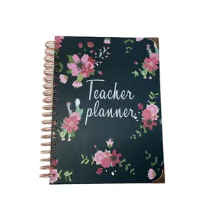Weekly Spiral Teacher Ring Action Diary Planner Notebook