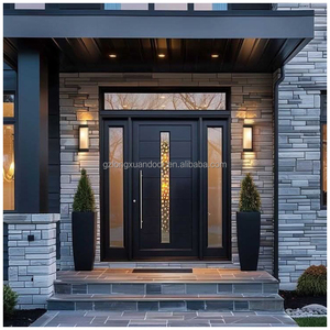 Portes doubles en teck massif haut <span class=keywords><strong>de</strong></span> gamme, modernes, pour intérieur et extérieur, hall, <span class=keywords><strong>salon</strong></span>, entrée, salle à manger, appartement, insonorisées - Product Image 2