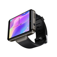 Montre connectée sport DM100 Android IP67 en caoutchouc avec grand écran de 2,86 pouces, 4G SIM, GPS, double caméra, moniteur de fréquence cardiaque, suivi de santé, réveil