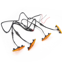 Kits de luces de rejilla ámbar Led para 4Runner TRD Pro 2014 2015 2016 2017 2018 2019