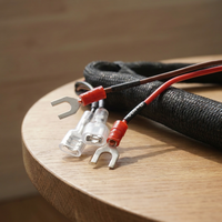 Adaptor Konektor Kabel Elektronik 2 Pin Tembaga Berlapis Timah dengan Selubung PBT/PVC 12V Panjang Dapat Disesuaikan PTFE/Nylon SHANYOU