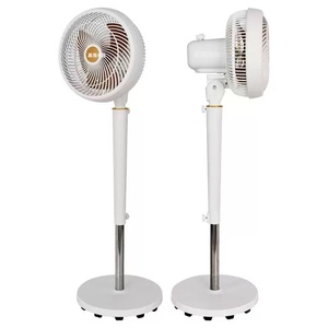 <span class=keywords><strong>Ventilateur</strong></span> de table électrique de haute qualité à 3 vitesses, 5 pales, léger, turbofan, refroidissement par air, hauteur réglable, télécommande extérieure - Product Image 2