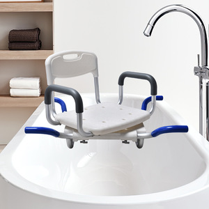 Silla de Ducha Giratoria Antideslizante para Bañera, Asiento Portátil para Personas Mayores con Función de Giro - Product Image 3