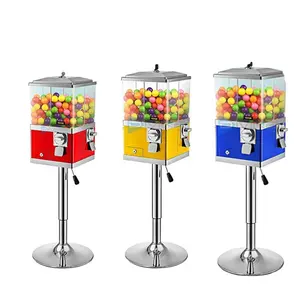 Stand oyuncaklar Gashapon kapsül makinesi ile sikke işletilen makine Bubblegum klasik Gumball şeker otomatı