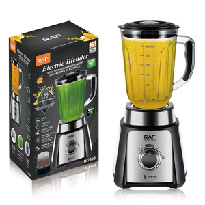 Extracteur de jus et mixeur ménager robuste en acier inoxydable 2-en-1 de 1,5 L avec 6 lames - Product Image 5