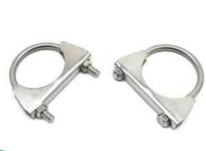 Penjualan langsung RF M8 M10 sepuhan seng tugas berat knalpot peredam sadel penjepit selang baut U - Product Image 4