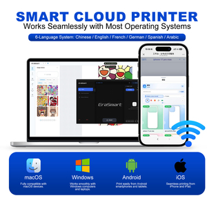 Stampante per Cover di Telefoni Cellulari Erasmart, Wi-Fi, App Personalizzata, Macchina di Stampa UV AI Wireless per Piccole Imprese e Negozi di Telefonia - Product Image 3