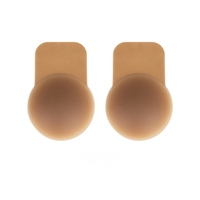 Cache-tétons adhésifs en silicone mat doux, imperméables, effet liftant, pour lingerie sexy féminine
