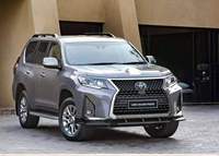 Kit carrosserie pour Toyota Prado 2018 à 2022 FJ150, conversion en Lexus GX460, lifting complet, pare-chocs, calandre, accessoires de phares