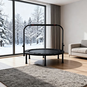 Trampoline rond de qualité supérieure pour la cour avec filet de sécurité et échelle assortie pour un accès <span class=keywords><strong>facile</strong></span> - Product Image 3